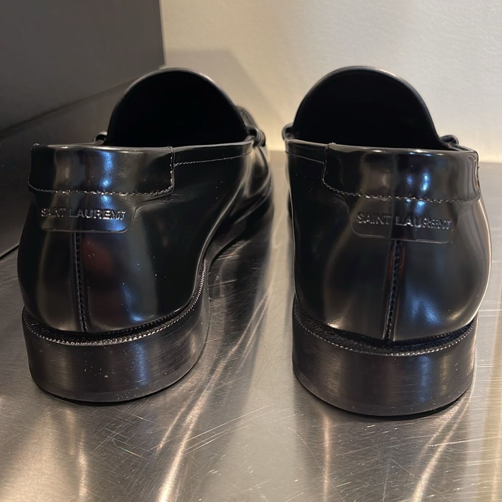 LE LOAFER PENNY SLIPPERS IN SMOOTH LEATHER - Picture 2 of 6